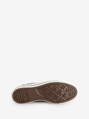 Черный - Кожаные низкие кроссовки Converse Chuck Taylor All Star Однотонный - Изображение 20 из 22
