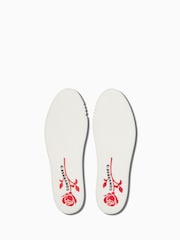 Converse White Junior Hearts EVA Lift Trainers - Image 8 of 9
