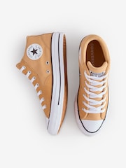 أصفر - حذاء رياضة متوسط الطول Malden Street من Converse - صورة 6 من 9