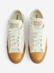 Converse Natural Chuck Taylor Ox Trainers - Image 4 of 9