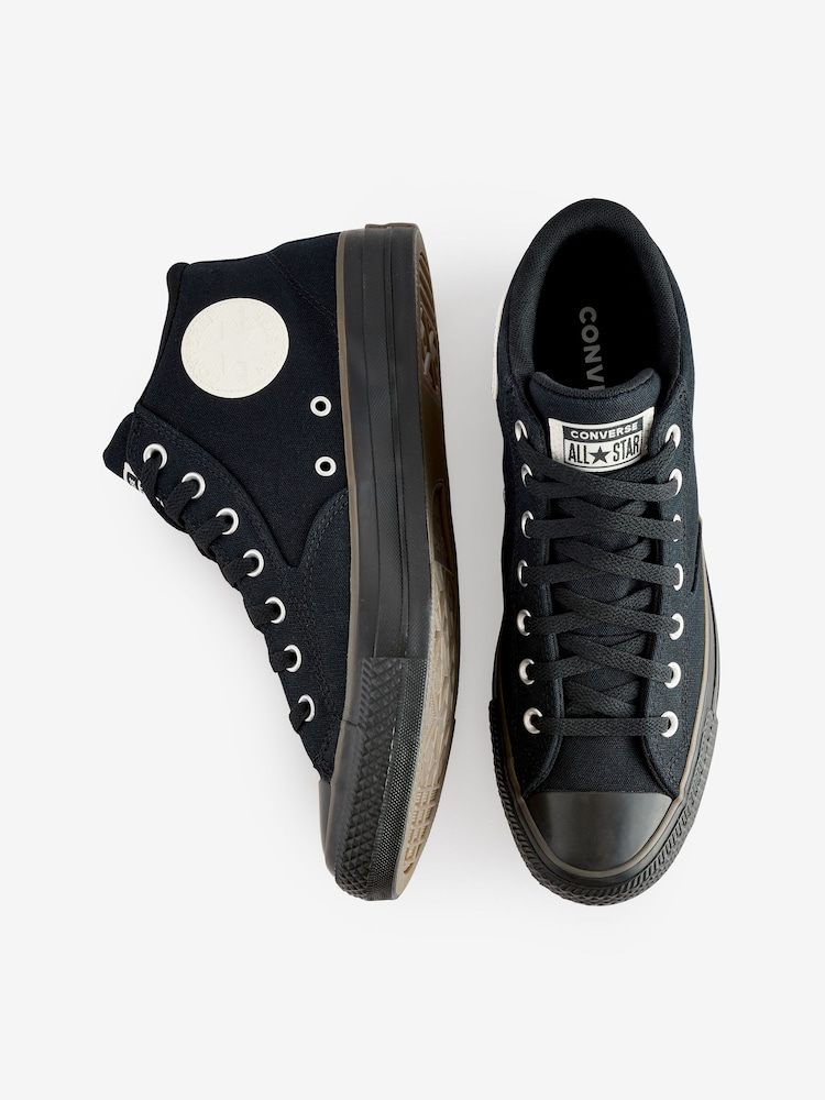 Converse Black Chuck Taylor Malden Street Trainers - Image 7 of 9