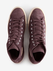 Converse Brown Chuck Taylor All Star High Trainers - Image 5 of 9