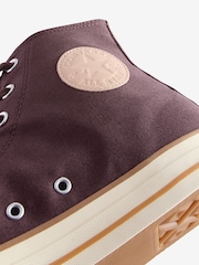 Converse Brown Chuck Taylor All Star High Trainers - Image 9 of 9