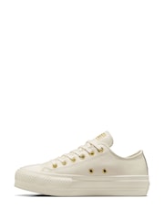 Кожаные низкие кроссовки Converse Chuck Taylor All Star Lift - Image 2 of 12