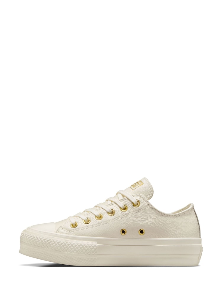 Кожаные низкие кроссовки Converse Chuck Taylor All Star Lift - Image 2 of 12