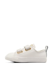 Converse Natural Chuck Ox 2V Infant Trainers - Image 2 of 10