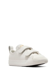 Converse Natural Chuck Ox 2V Infant Trainers - Image 6 of 10