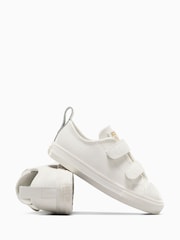 Converse Natural Chuck Ox 2V Infant Trainers - Image 8 of 10