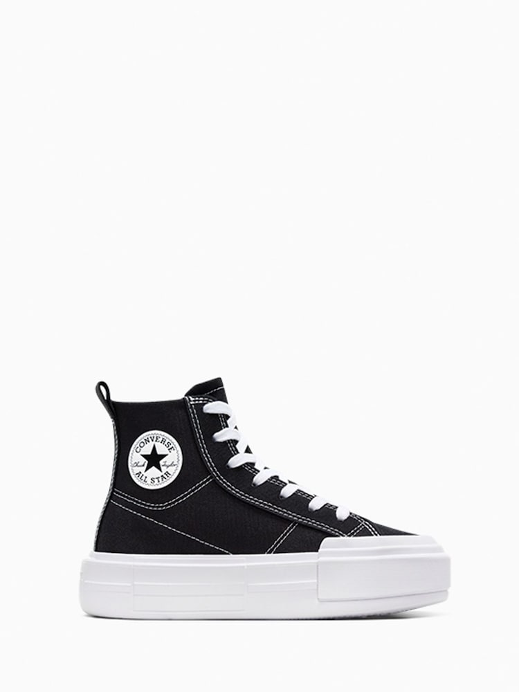 Converse Black Youth Chuck Taylor Cruise High Trainers - Image 1 of 6
