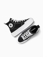 Converse Black Youth Chuck Taylor Cruise High Trainers - Image 4 of 6
