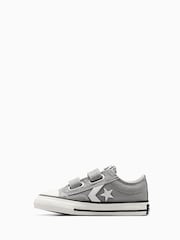 Converse Grey Infant Star Player 76 Easy On 2V Trainers - Image 2 of 8
