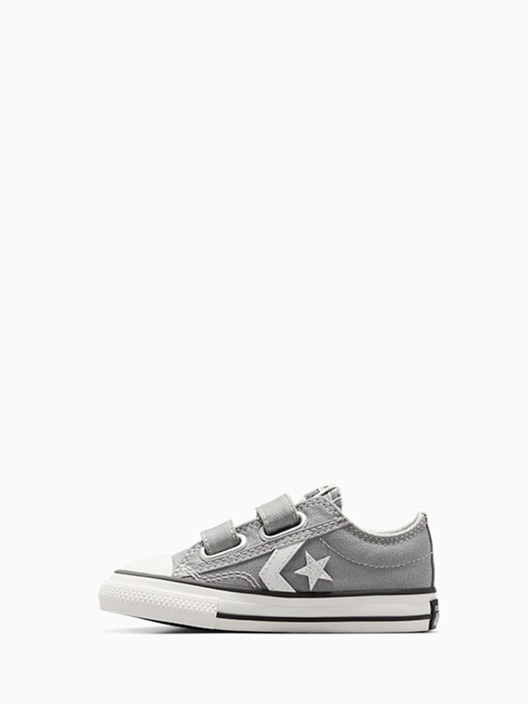 Converse Grey Infant Star Player 76 Easy On 2V Trainers - Image 2 of 8