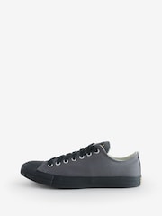 Converse Black Chuck Taylor All Star Ox Trainers - Image 2 of 9