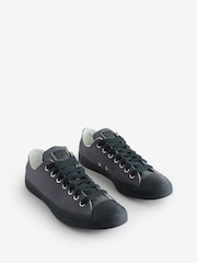 Converse Black Chuck Taylor All Star Ox Trainers - Image 3 of 9