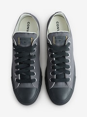 Converse Black Chuck Taylor All Star Ox Trainers - Image 4 of 9