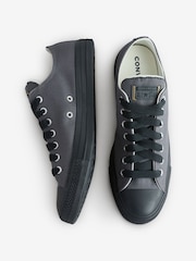 Converse Black Chuck Taylor All Star Ox Trainers - Image 6 of 9