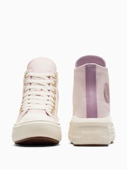 Converse Pink Youth Chuck Taylor Move Trainers - Image 5 of 6