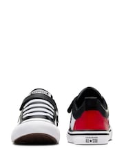 Converse White Junior Pro Blaze Strap Easy On Trainers - Image 8 of 10