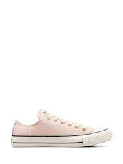 Converse Pink Standard Fit Chuck Taylor All Star Ox Trainers - Image 1 of 8