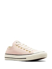 Converse Pink Standard Fit Chuck Taylor All Star Ox Trainers - Image 3 of 8