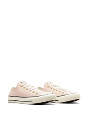Converse Pink Standard Fit Chuck Taylor All Star Ox Trainers - Image 4 of 8