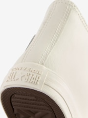 لون طبيعي - حذاء رياضي بقبة مرتفعة للأطفال Chuck Taylor من Converse - صورة 12 من 13