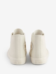 لون طبيعي - حذاء رياضي بقبة مرتفعة للأطفال Chuck Taylor من Converse - صورة 6 من 13