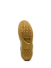 Converse Black Chuck Taylor All Star Taylored Lux Trainers - Image 9 of 10