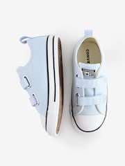 Converse Blue Infant Chuck Taylor 2V Trainers - Image 4 of 9