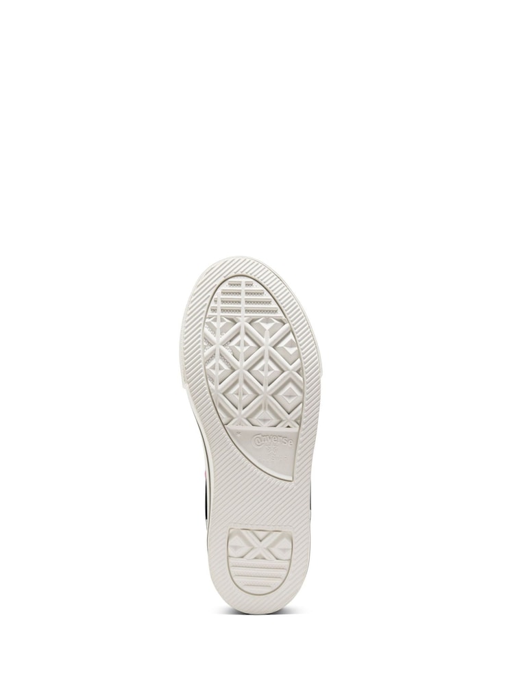 Converse Black Junior Chuck Taylor Embroidered EVA Lift Trainers - Image 10 of 10