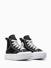 Converse Black Chuck Taylor Cruise High Trainers - Image 3 of 6