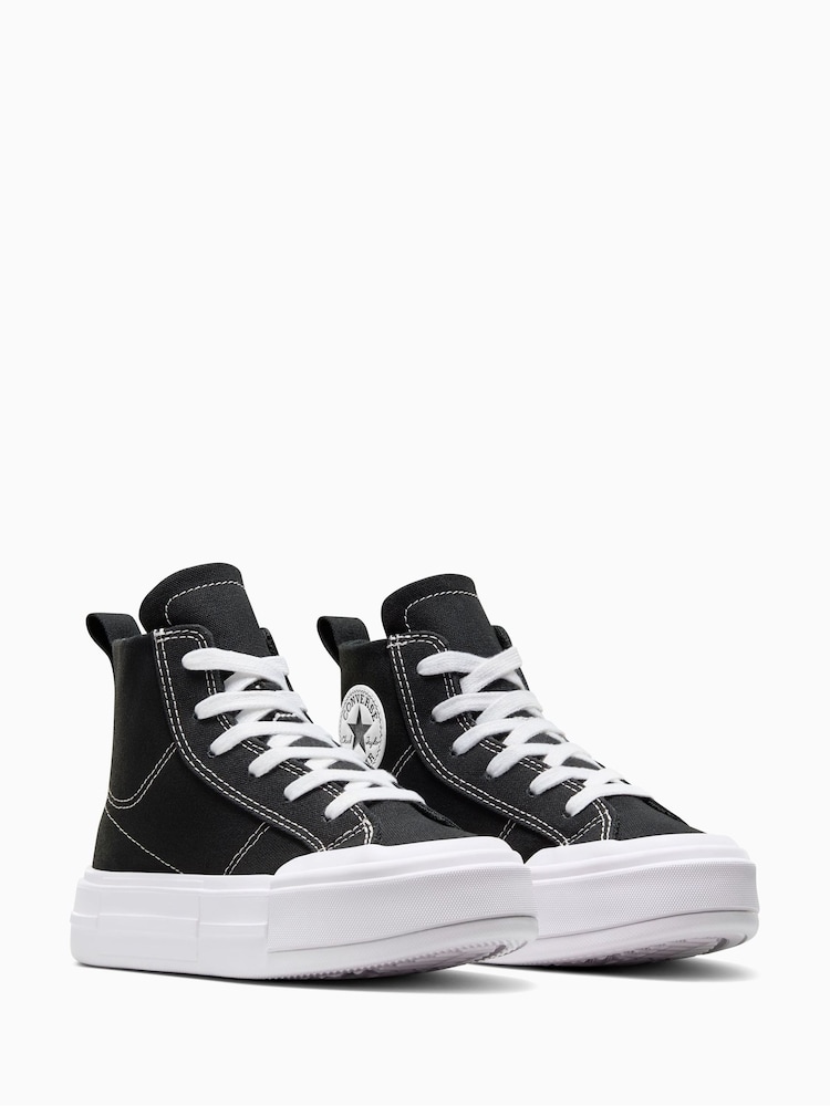 Converse Black Chuck Taylor Cruise High Trainers - Image 3 of 6