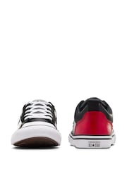 Converse White Youth Pro Blaze Strap Easy On Trainers - Image 8 of 18