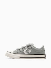 Converse Grey Junior Star Player 76 3V Trainers - Image 2 of 9