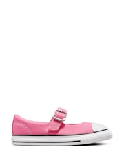 Converse Pink Infant Chuck Taylor Dainty Mary Jane Shoes - Image 1 of 9
