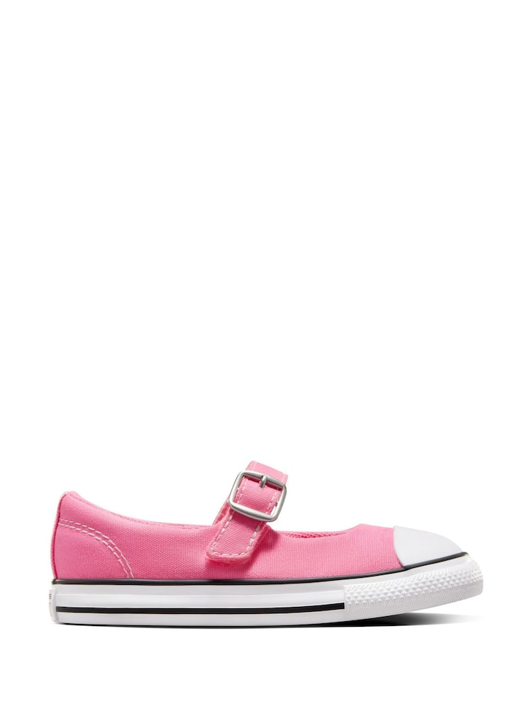 Converse Pink Infant Chuck Taylor Dainty Mary Jane Shoes - Image 1 of 9
