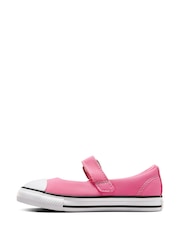 Converse Pink Infant Chuck Taylor Dainty Mary Jane Shoes - Image 2 of 9