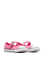 Converse Pink Infant Chuck Taylor Dainty Mary Jane Shoes - Image 4 of 9