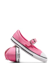 Converse Pink Infant Chuck Taylor Dainty Mary Jane Shoes - Image 5 of 9