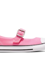 Converse Pink Infant Chuck Taylor Dainty Mary Jane Shoes - Image 9 of 9