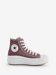 Converse Brown Move Platform High Top Trainers - Image 1 of 9