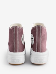 Converse Brown Move Platform High Top Trainers - Image 4 of 9