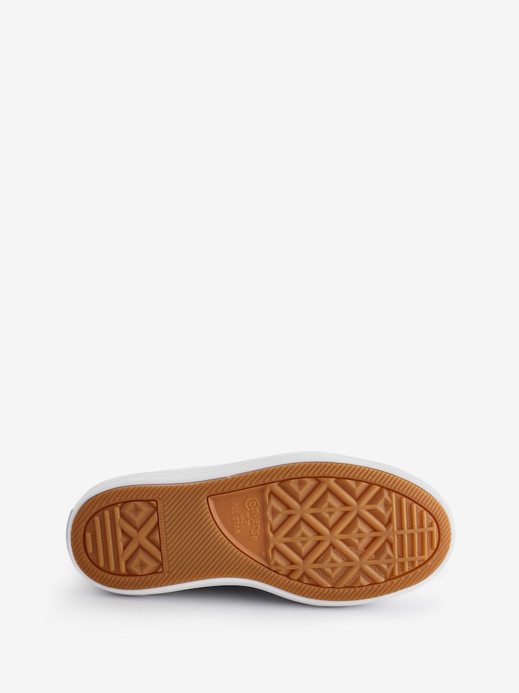 Converse Brown Move Platform High Top Trainers - Image 9 of 9