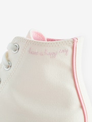 Converse White Chuck Taylor All Star Polka Dot Trainers - Image 10 of 10