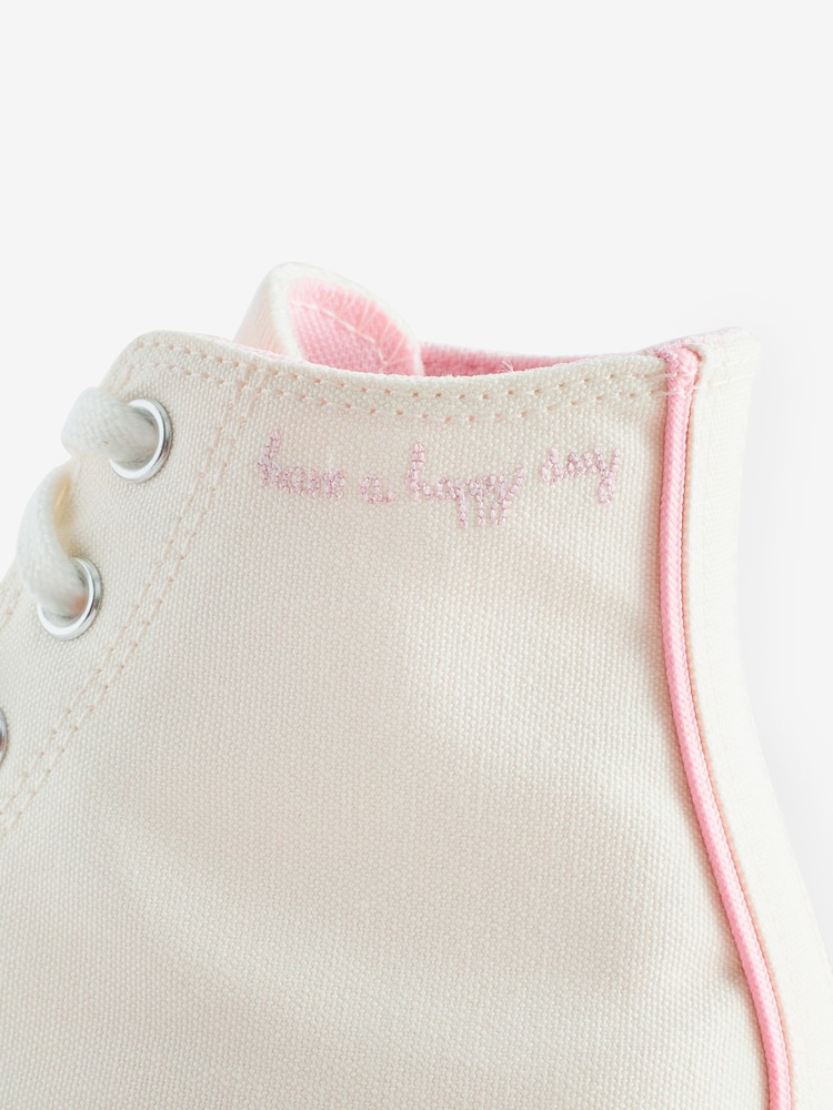 Converse White Chuck Taylor All Star Polka Dot Trainers - Image 10 of 10