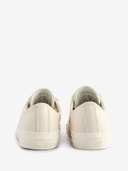 Белый/золотистый - Кожаные низкие кроссовки Converse Chuck Taylor All Star Однотонный - Изображение 13 из 18