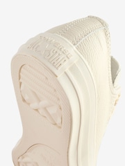 Белый/золотистый - Кожаные низкие кроссовки Converse Chuck Taylor All Star Однотонный - Изображение 15 из 18