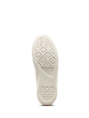 Белый/золотистый - Кожаные низкие кроссовки Converse Chuck Taylor All Star Однотонный - Изображение 17 из 18