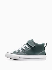 Converse Green Junior Malden Street Easy On 1V Trainers - Image 2 of 7