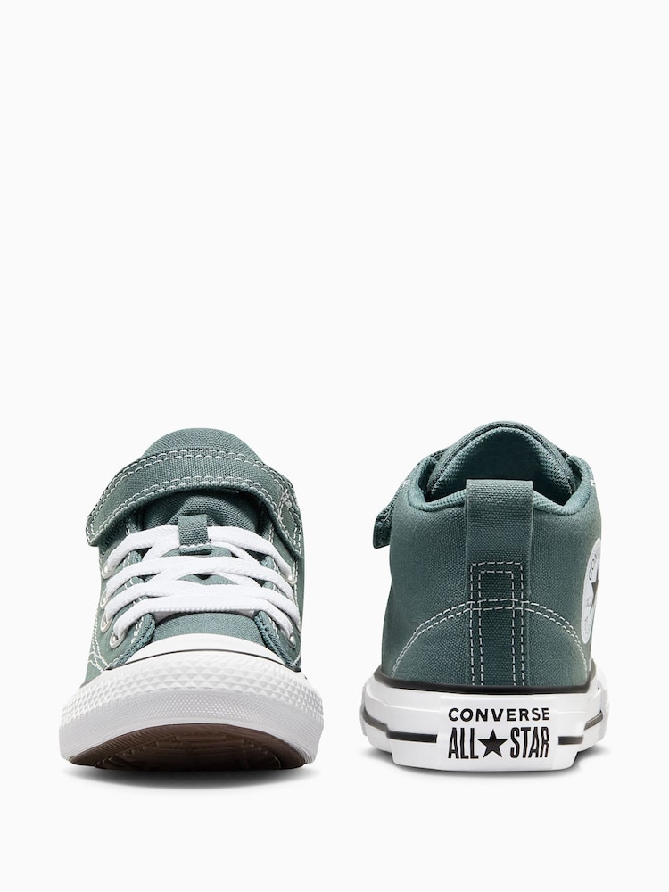 Converse Green Junior Malden Street Easy On 1V Trainers - Image 5 of 7